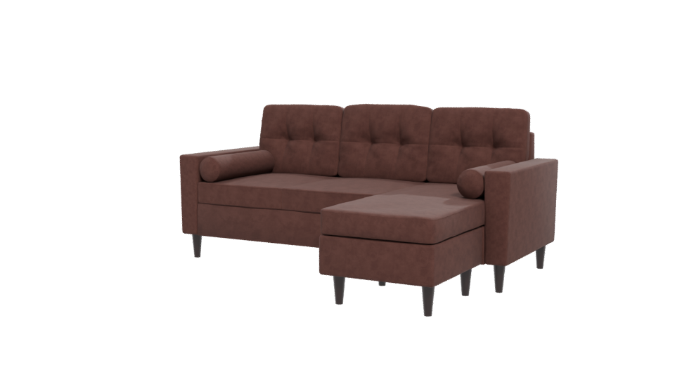 Stylish Modern Sofa Model - Professional 3D Model Render 12