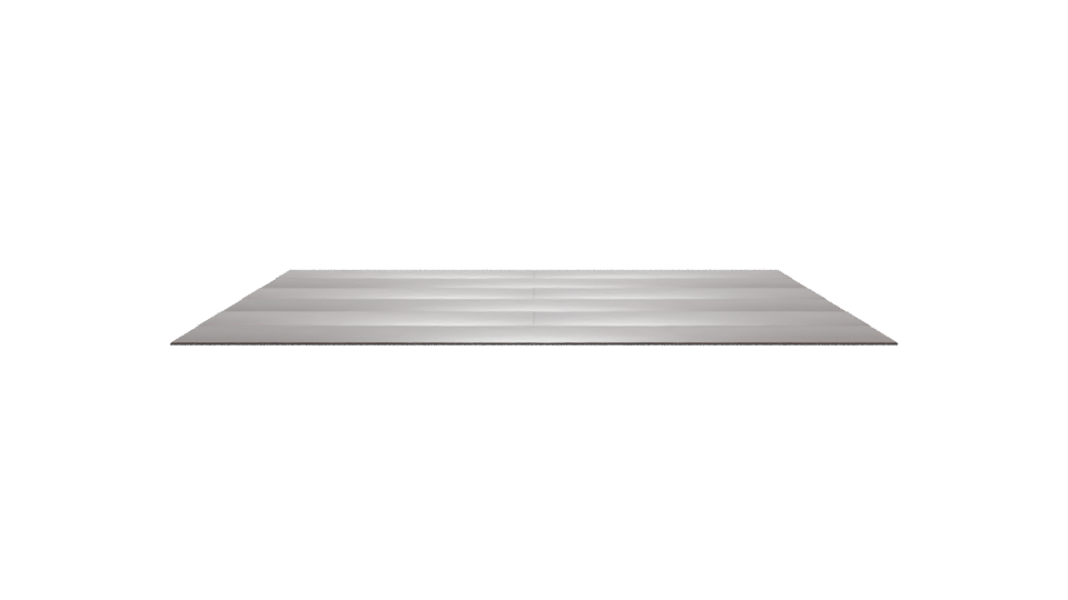 Stylish Metallic Plank 3D Model - Professional 3D Model Render 11