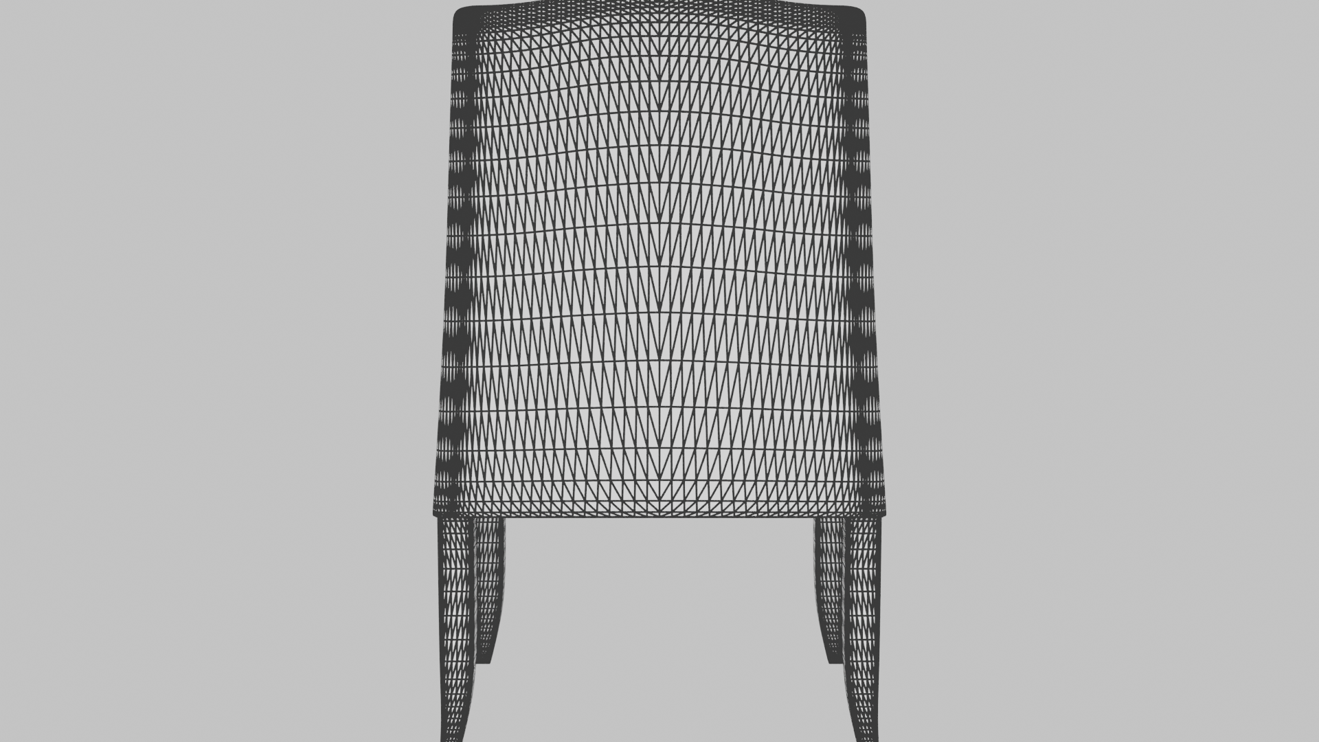 Stylish Modern Dining Chair 3D - Professional 3D Model Render 14