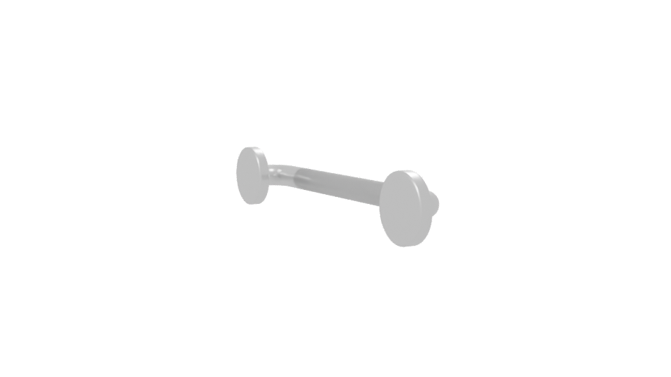 Stylish Grab Bar 3D Model - Professional 3D Model Render 7