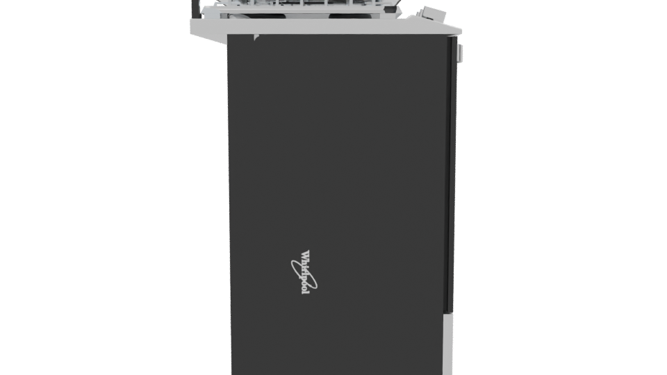 Sleek Modern Gas Range 3D Model - Professional 3D Model Render 8