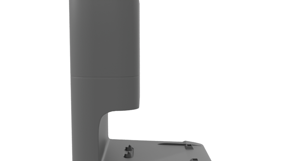 Minimalist Wall-Mounted Hand Sanitizer Dispenser 3D Model - Professional 3D Model Render 8