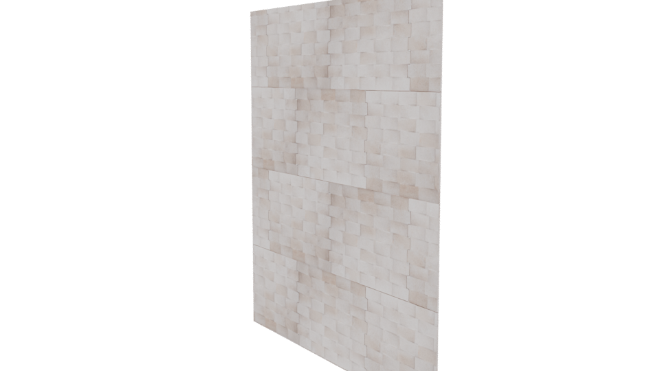 Stylish Textured Wall Panel 3D Model - Professional 3D Model Render 13