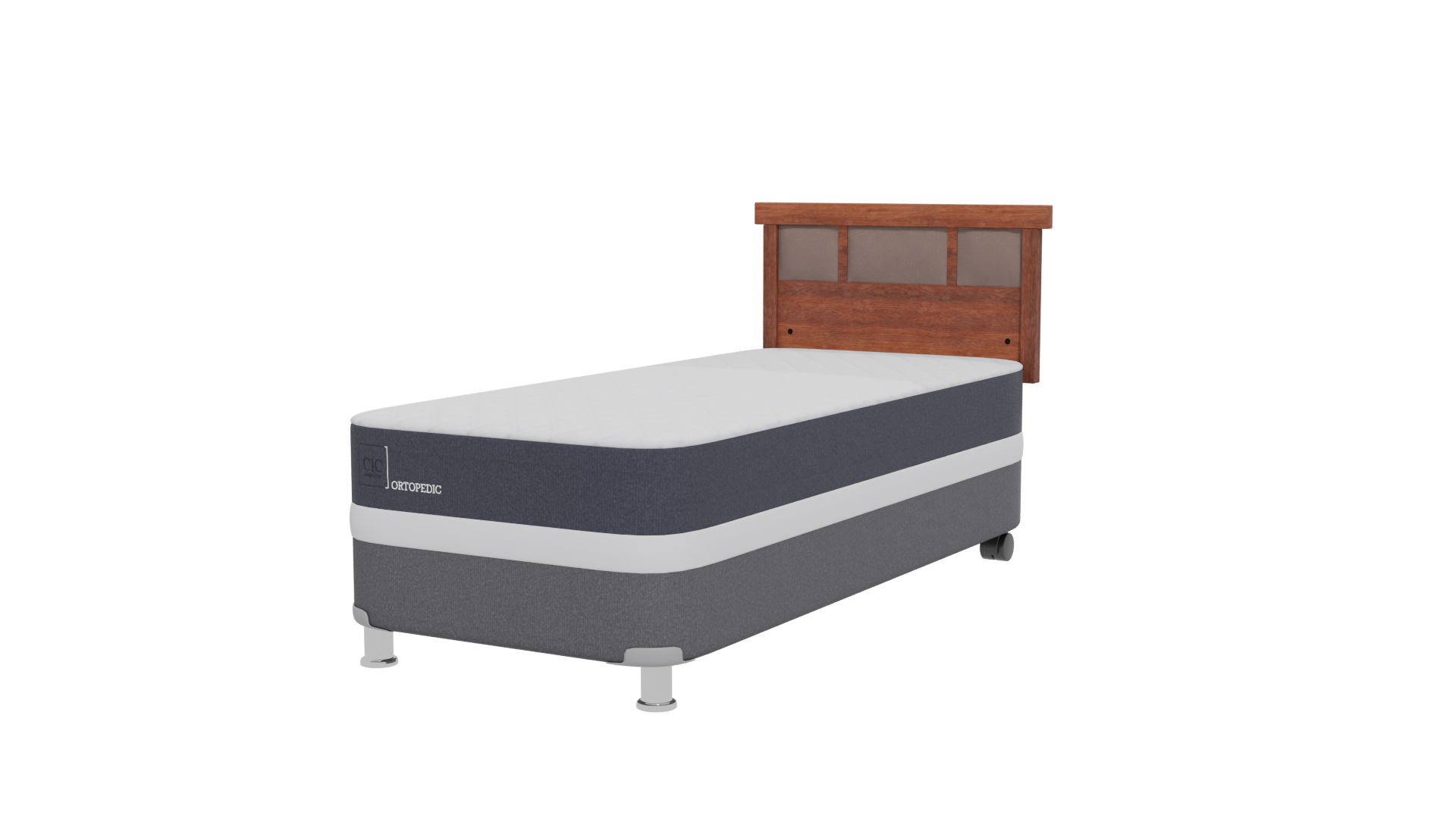 Contemporary Bed Frame Model 3D - Professional 3D Model Render 12