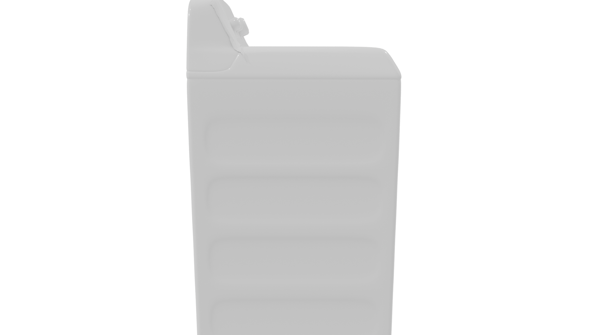 Top-Load Washing Machine 3D Model - Professional 3D Model Render 8