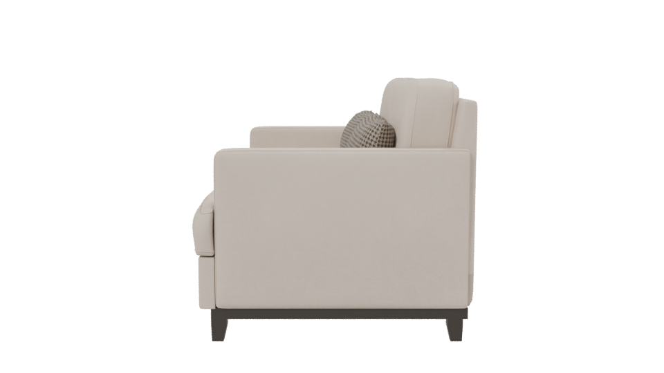 Violeta Beige Sofa 3D Model - Professional 3D Model Render 2