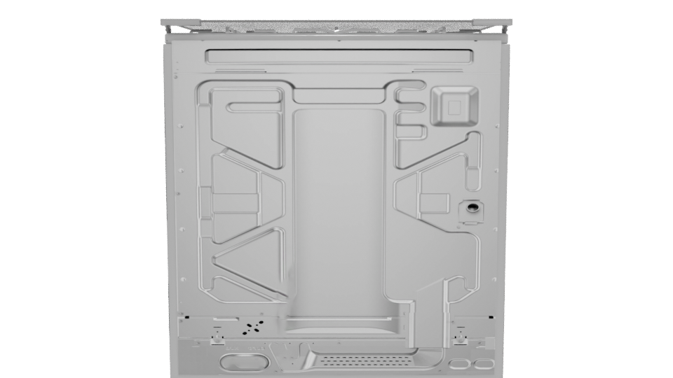 Sleek Gas Range Oven 3D Model - Professional 3D Model Render 5