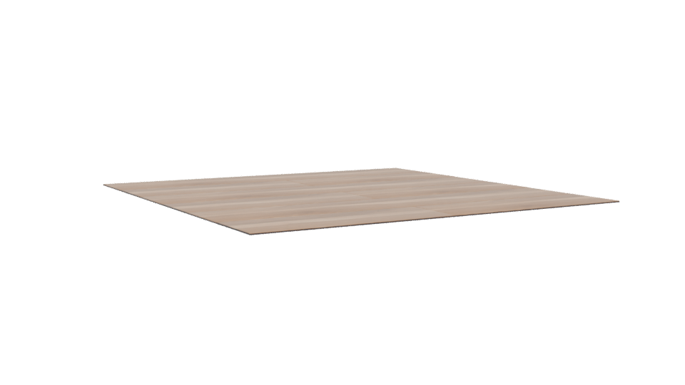 Stylish Wooden Plank Floor 3D - Professional 3D Model Render 4