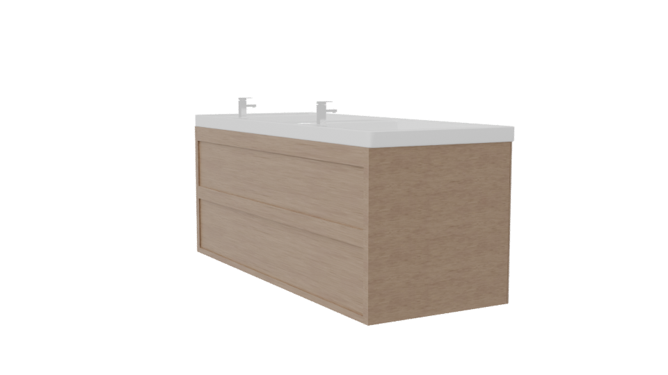 Luxury Double Sink Bathtub 3D - Professional 3D Model Render 7