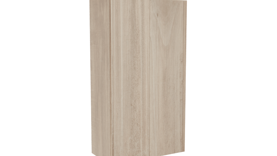 Minimalist Modern Sliding Door Wardrobe 3D Model - Professional 3D Model Render 4