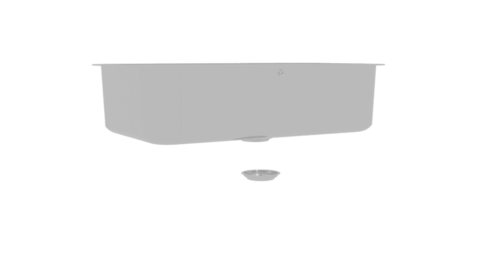 Sleek Rectangular Bathtub 3D Model - Professional 3D Model Render 4