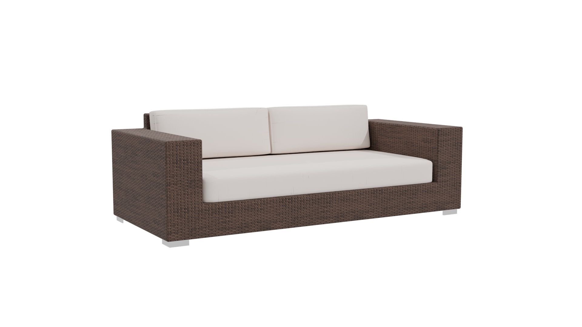 Stylish Contemporary Sofa Model - Professional 3D Model Render 10