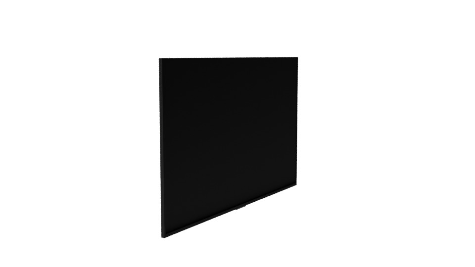Sleek Modern Television 3D Model - Professional 3D Model Render 9