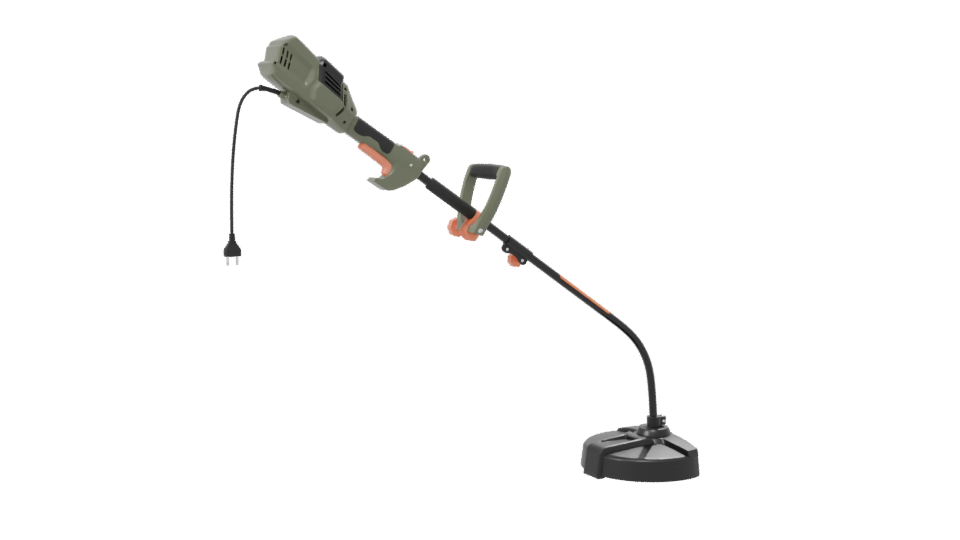 Electric Grass Trimmer Model 3D - Professional 3D Model Render 7