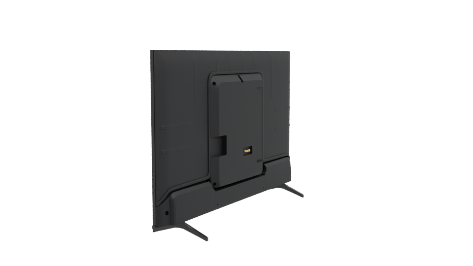 Sleek LED Television 3D Model - Professional 3D Model Render 3