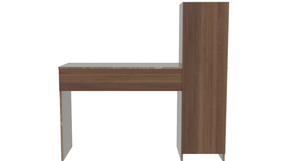 Stylish Modern Office Desk 3D - Professional 3D Model Render 5