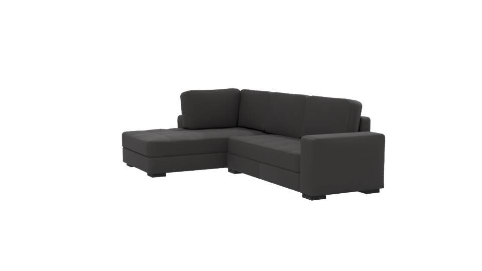 Contemporary L-Shaped Sofa Model 3D - Professional 3D Model Render 13
