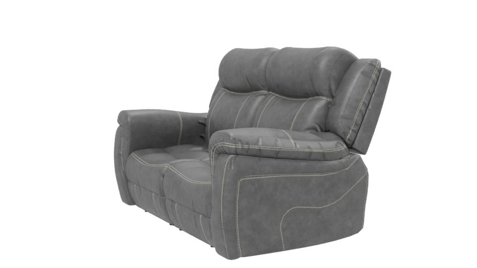 Stylish Modern Recliner Sofa 3D Model - Professional 3D Model Render 13