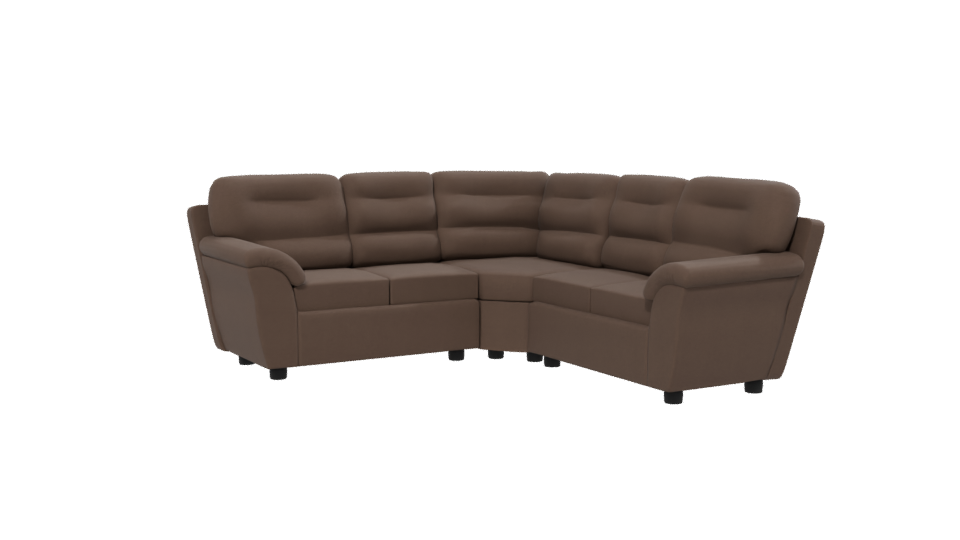 Stylish Sectional Sofa 3D Model - Professional 3D Model Render 13