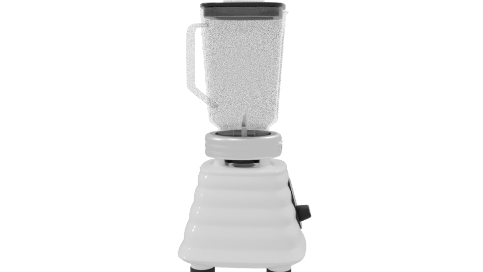 Stylish Kitchen Blender Model 3D - Professional 3D Model Render 8