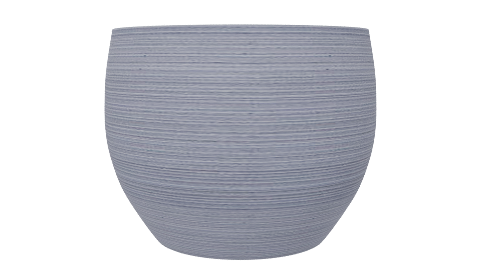 Stri Grey Fiber Pot 3D Model - Professional 3D Model Render 6