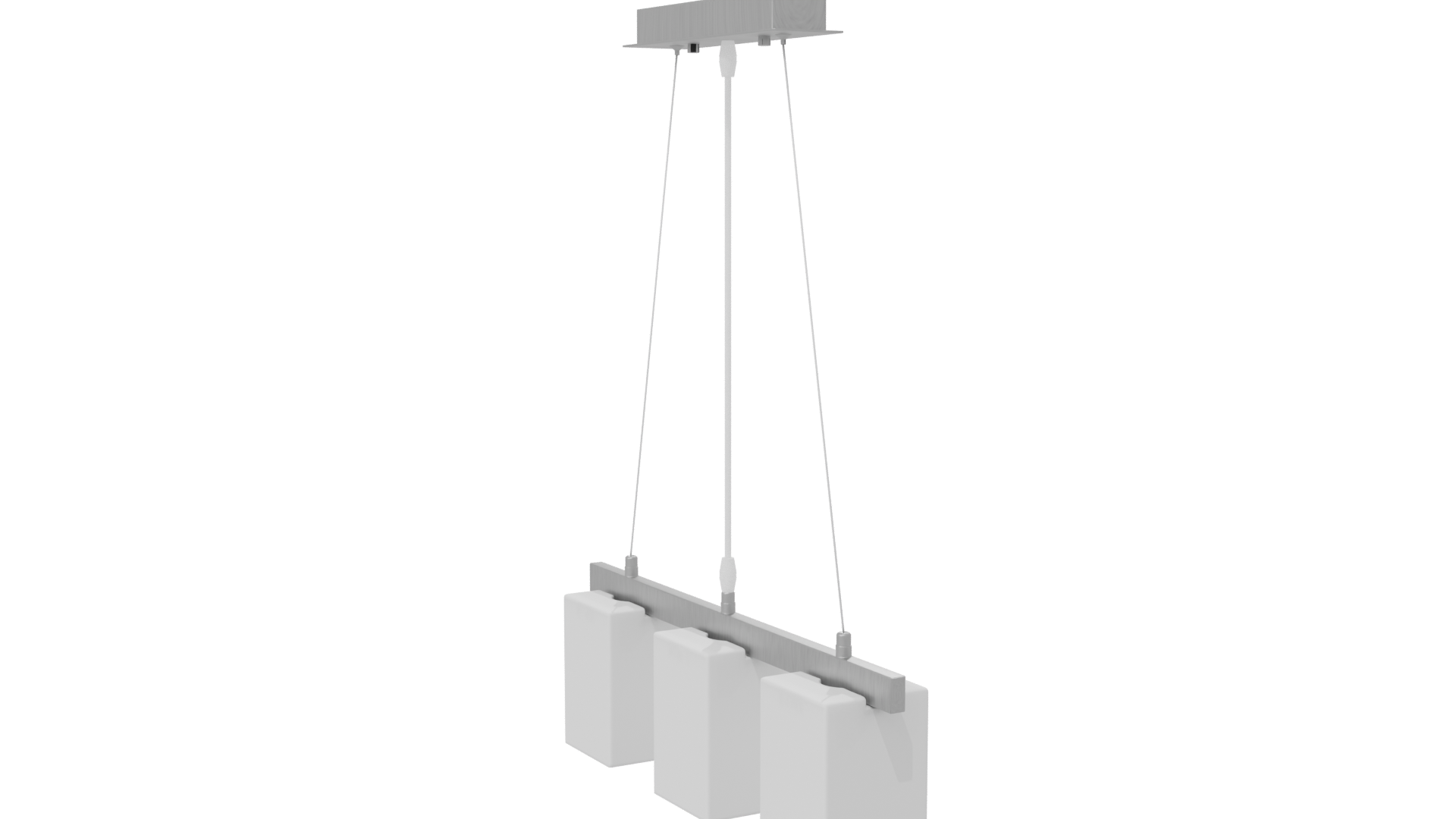Sleek Modern Pendant Lighting 3D Model - Professional 3D Model Render 7