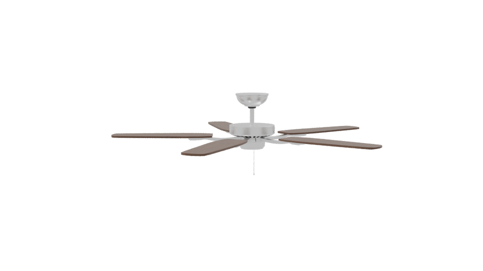 Modern Ceiling Fan 3D Model - Professional 3D Model Render 8
