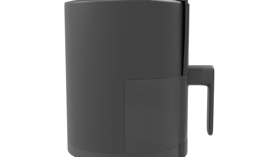 Air Fryer Fast 1.8L 3D Model - Professional 3D Model Render 8