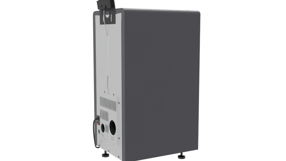 Multifunctional Digital Kiosk Model - Professional 3D Model Render 7