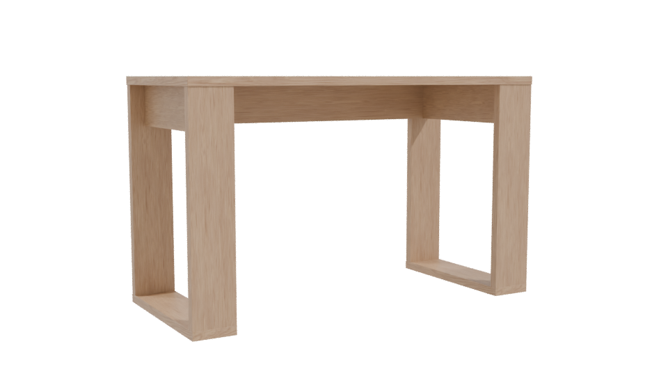 Stylish Wooden Table 3D Model - Professional 3D Model Render 10
