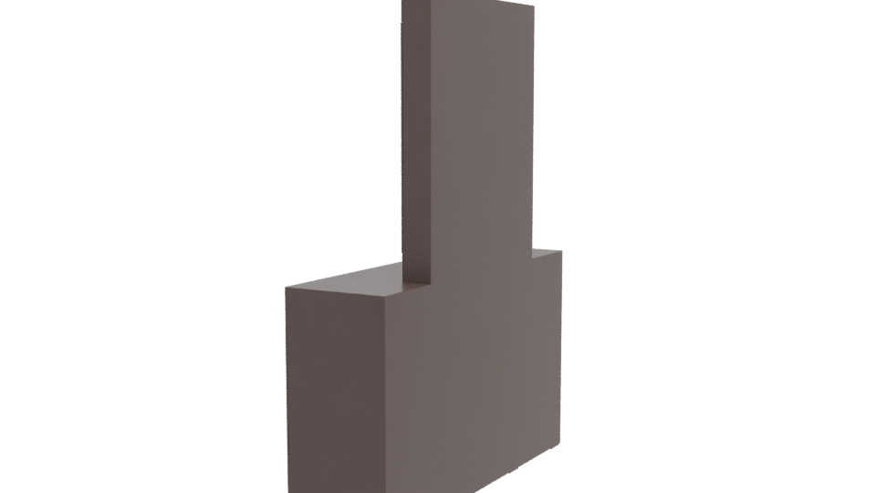 Stylish Modern Bedroom Dresser with Mirror 3D Model - Professional 3D Model Render 3