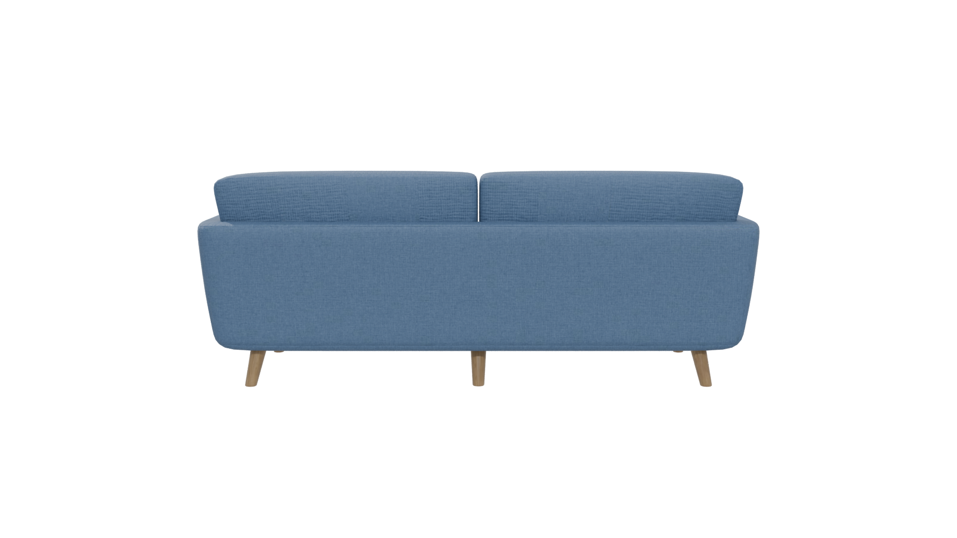 Stylish Blue Sofa 3D Model - Professional 3D Model Render 5