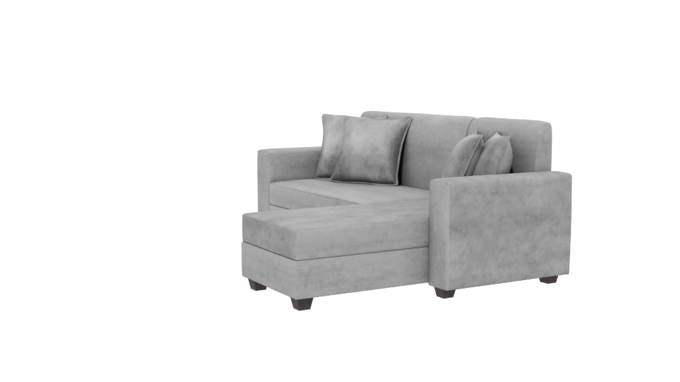 Stylish Modern Sectional Sofa - Professional 3D Model Render 13