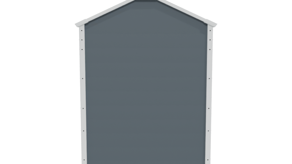 Stylish Storage Shed 3D Model - Professional 3D Model Render 5