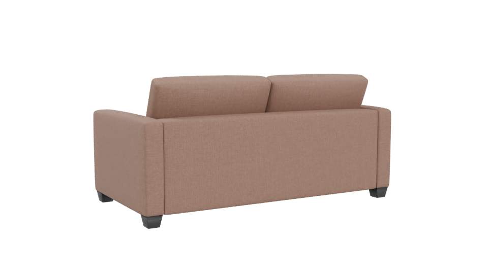 Contemporary Fabric Sofa 3D Model - Professional 3D Model Render 4