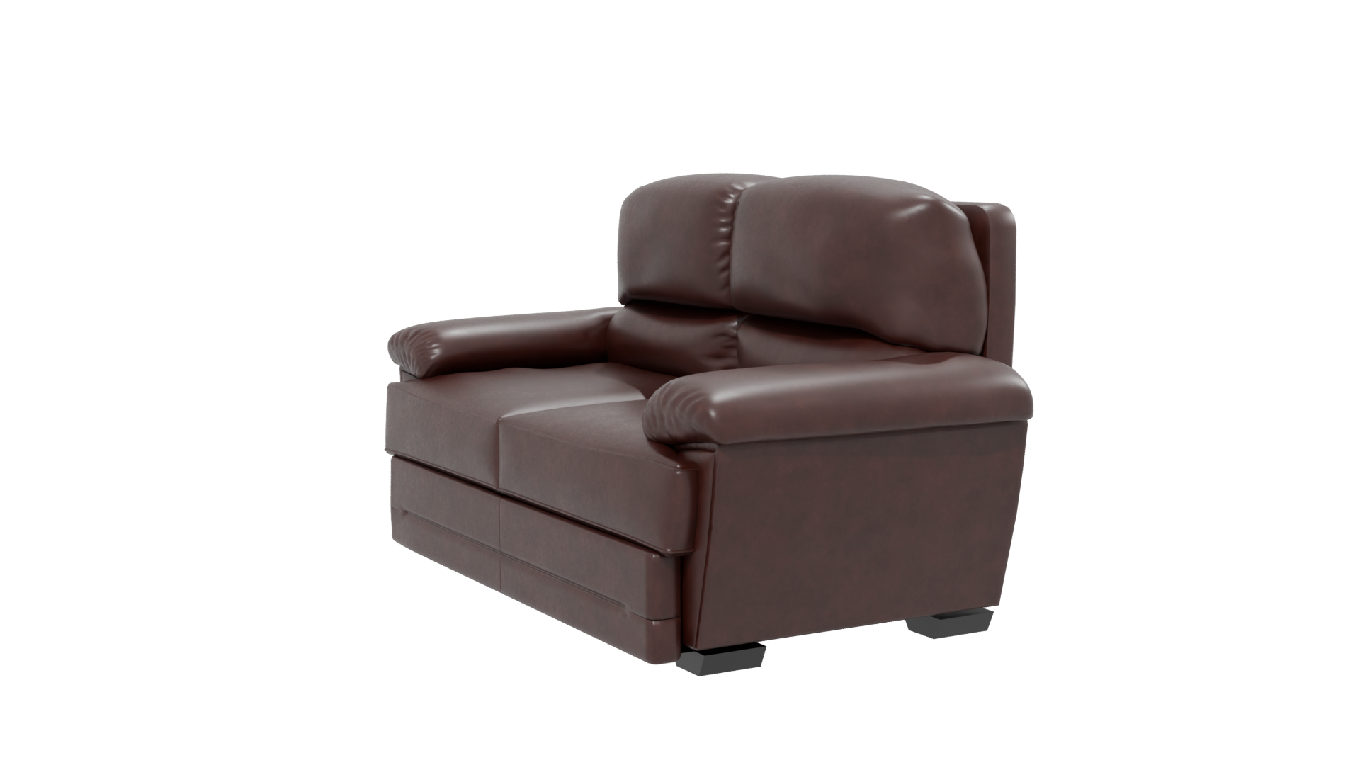Stylish Leather Sofa 3D Model - Professional 3D Model Render 13
