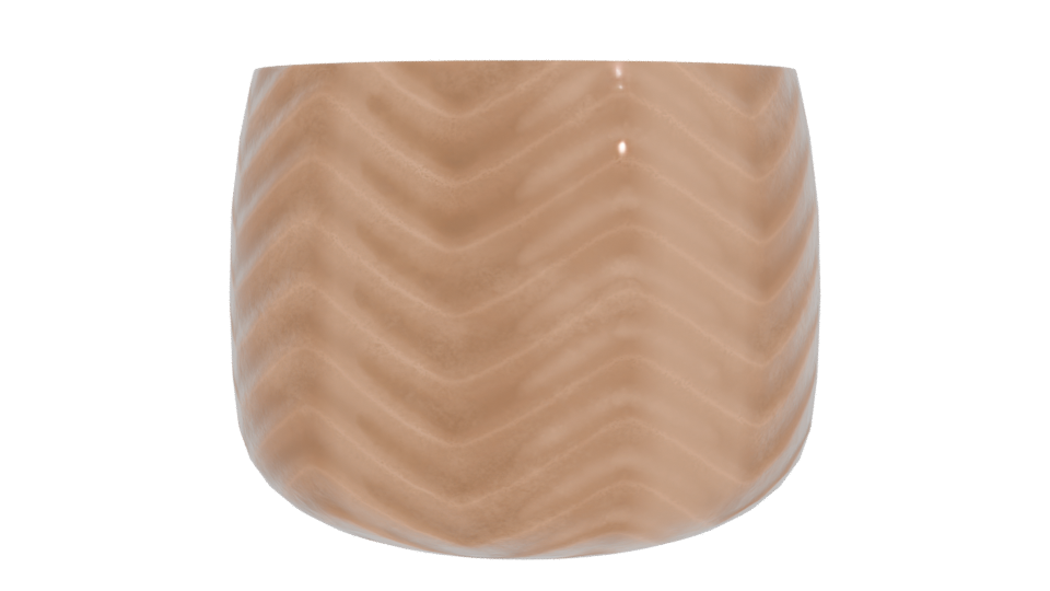 Stylish Decorative Planter Model - Professional 3D Model Render 11