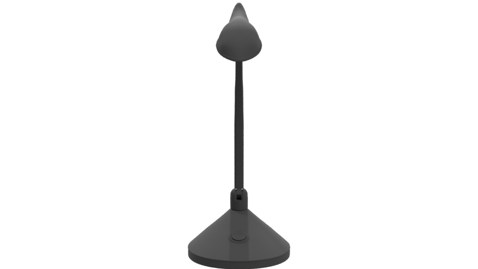 Sleek Modern Desk Lamp 3D - Professional 3D Model Render 11