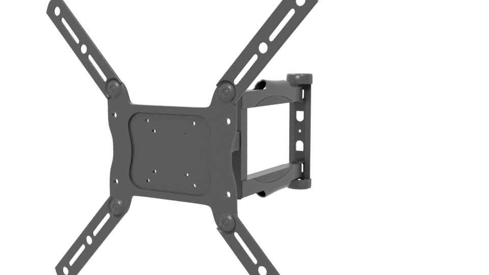 Universal TV Wall Mount 3D - Professional 3D Model Render 6