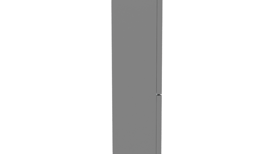 Sleek Stainless Steel Refrigerator 3D Model - Professional 3D Model Render 8