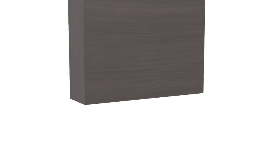 Elegant Wooden Wardrobe 3D Model - Professional 3D Model Render 4