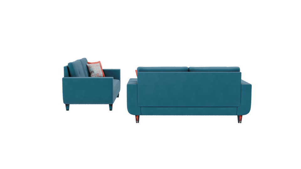 Stylish Modern Sofa Set 3D - Professional 3D Model Render 8