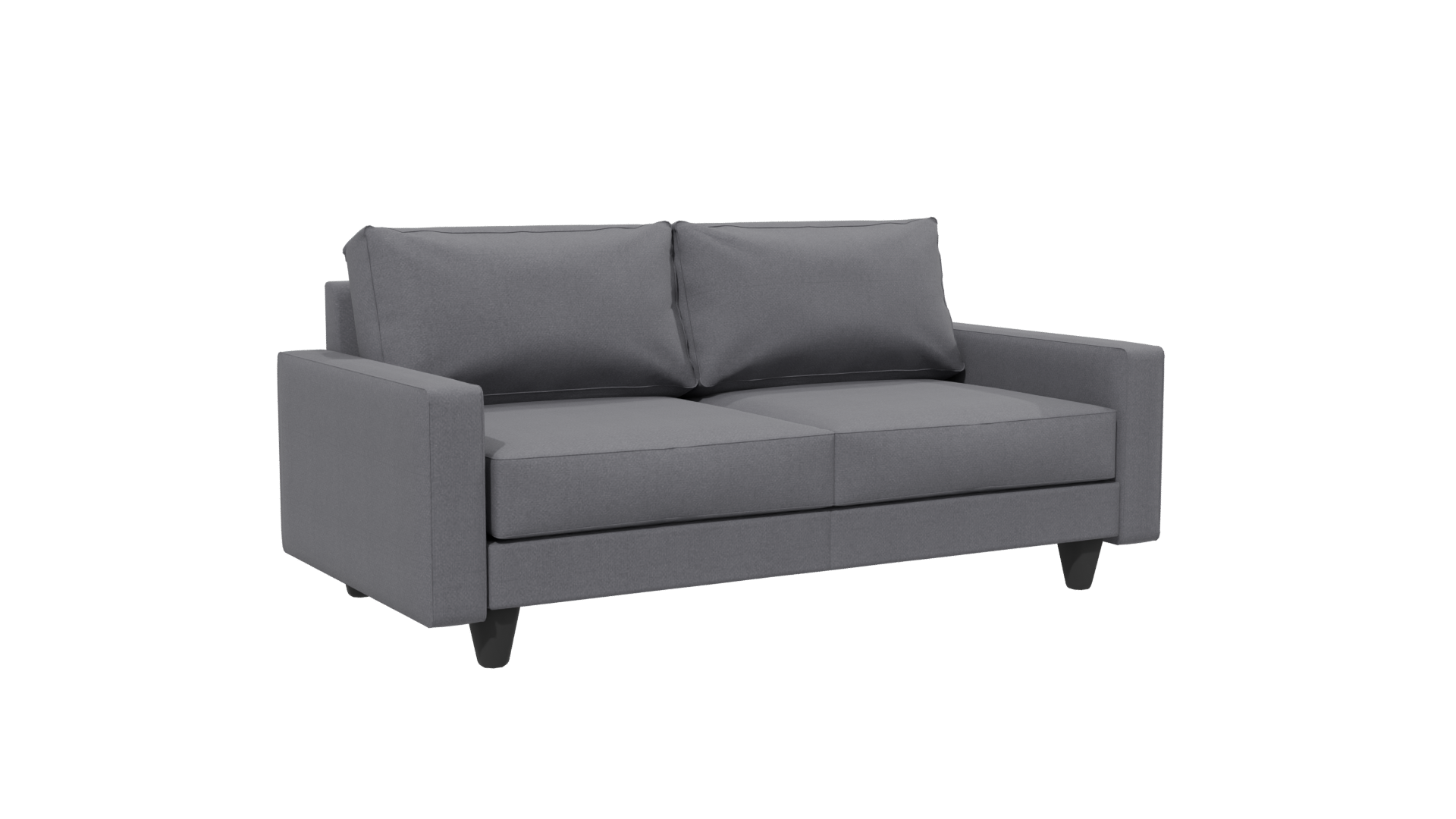 Contemporary Fabric Sofa 3D Model - Professional 3D Model Render 13