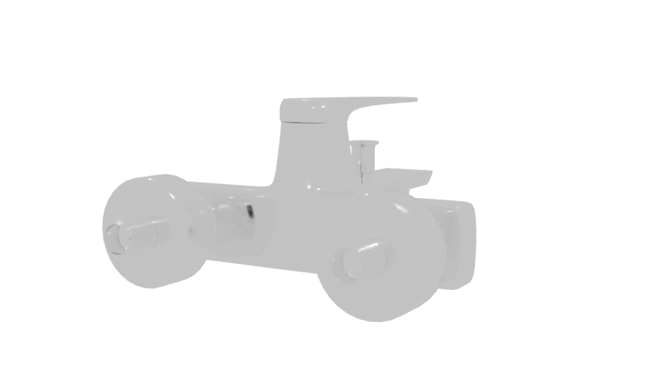 Stylish Bathroom Faucet 3D Model - Professional 3D Model Render 6