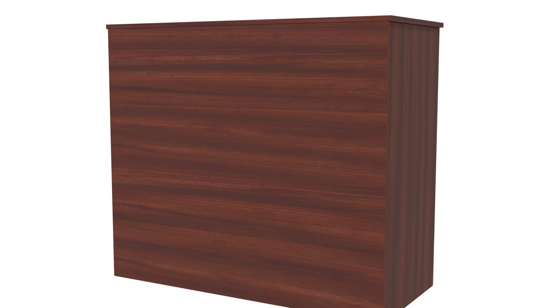 Contemporary Wooden Chest of Drawers 3D Model - Professional 3D Model Render 6