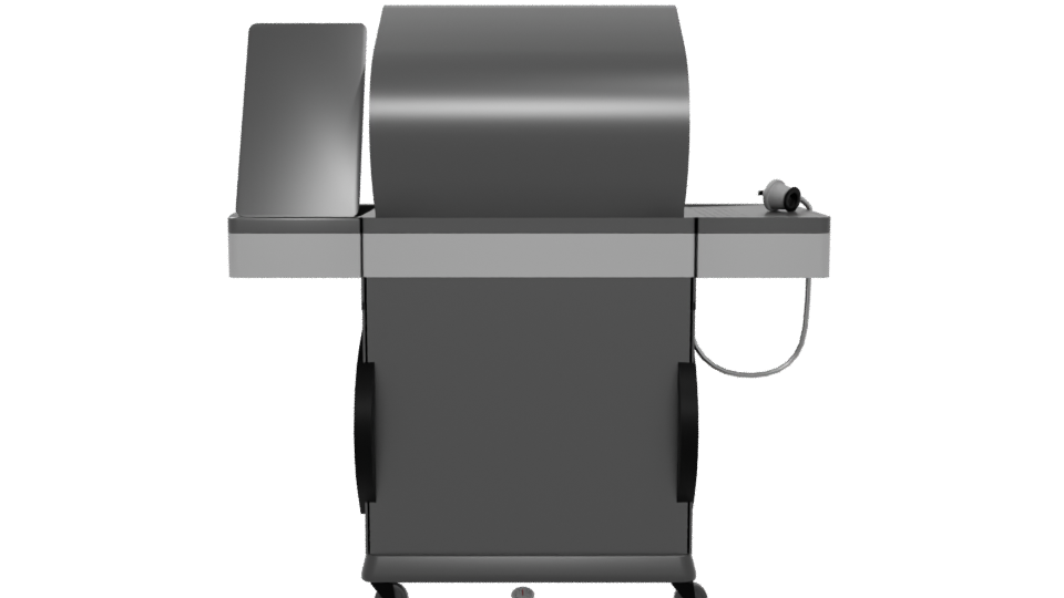 Premium Gas Grill 3D Model - Professional 3D Model Render 5