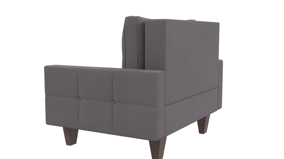 Modern Individual Armchair 3D - Professional 3D Model Render 3