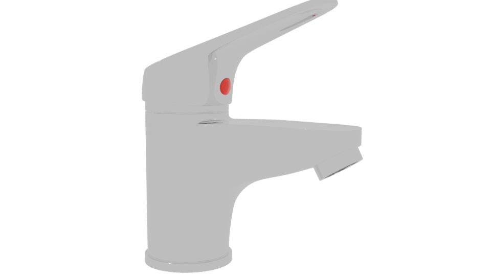 Stainless Steel Water Cooler Model - Professional 3D Model Render 9