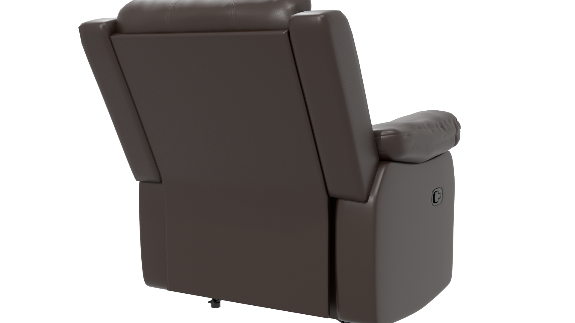 Cozy Reclining Armchair 3D - Professional 3D Model Render 6