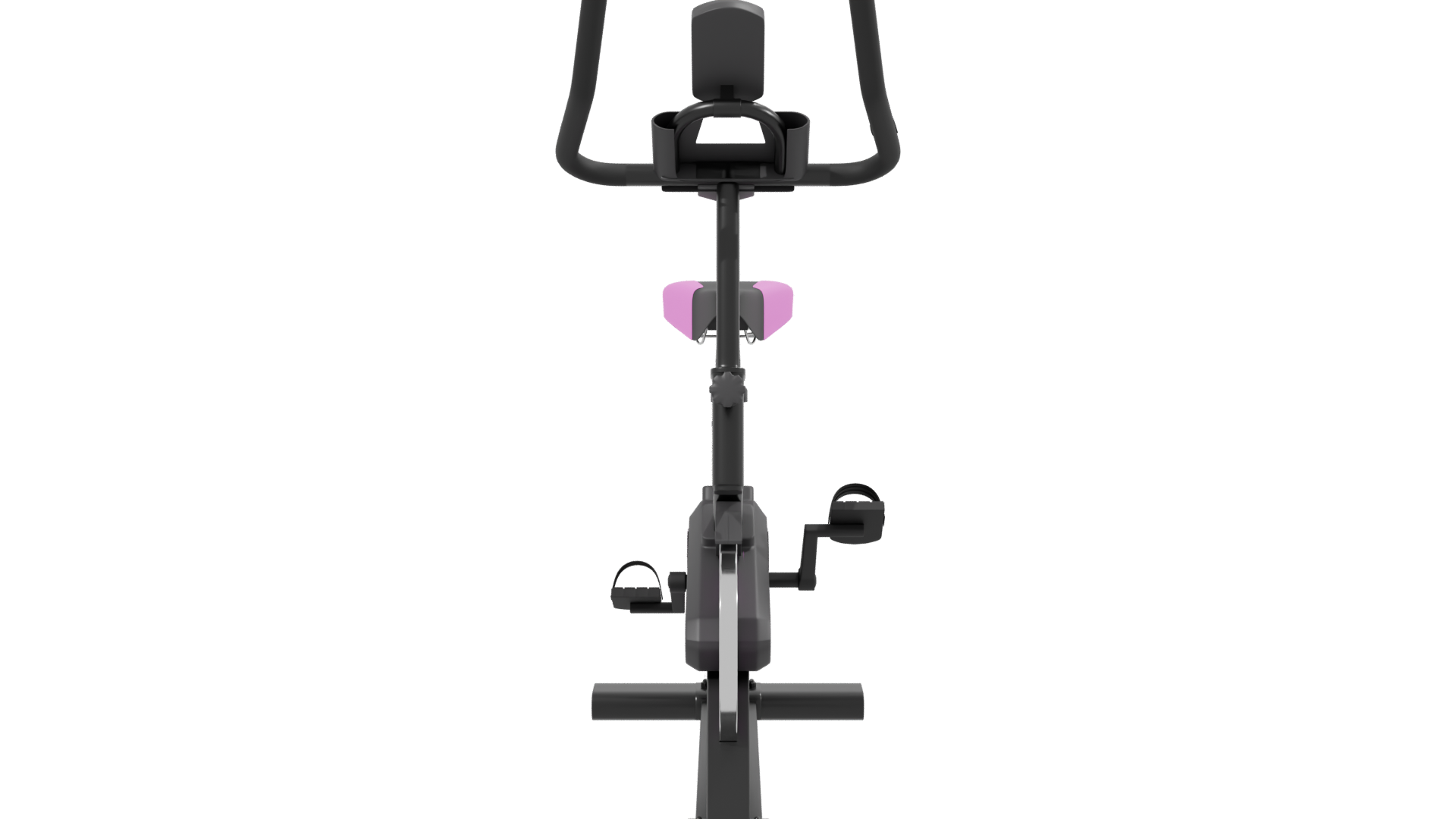 Stylish Home Exercise Bike 3D Model - Professional 3D Model Render 2